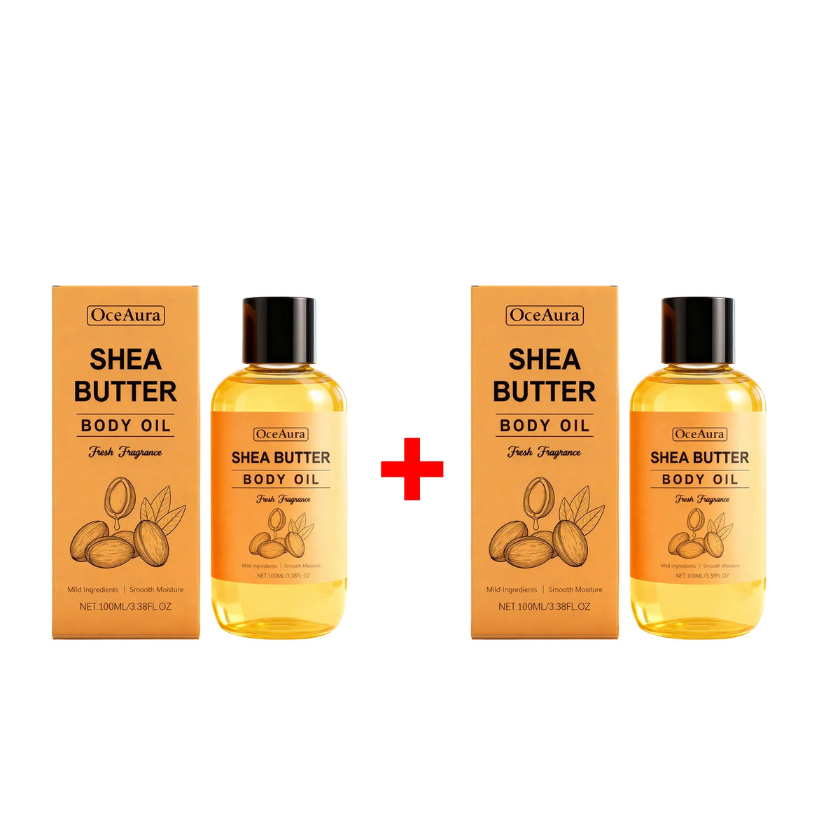 Dry Skin Shea Butter Body Oil for Deep Nourishing and Fast Absorption