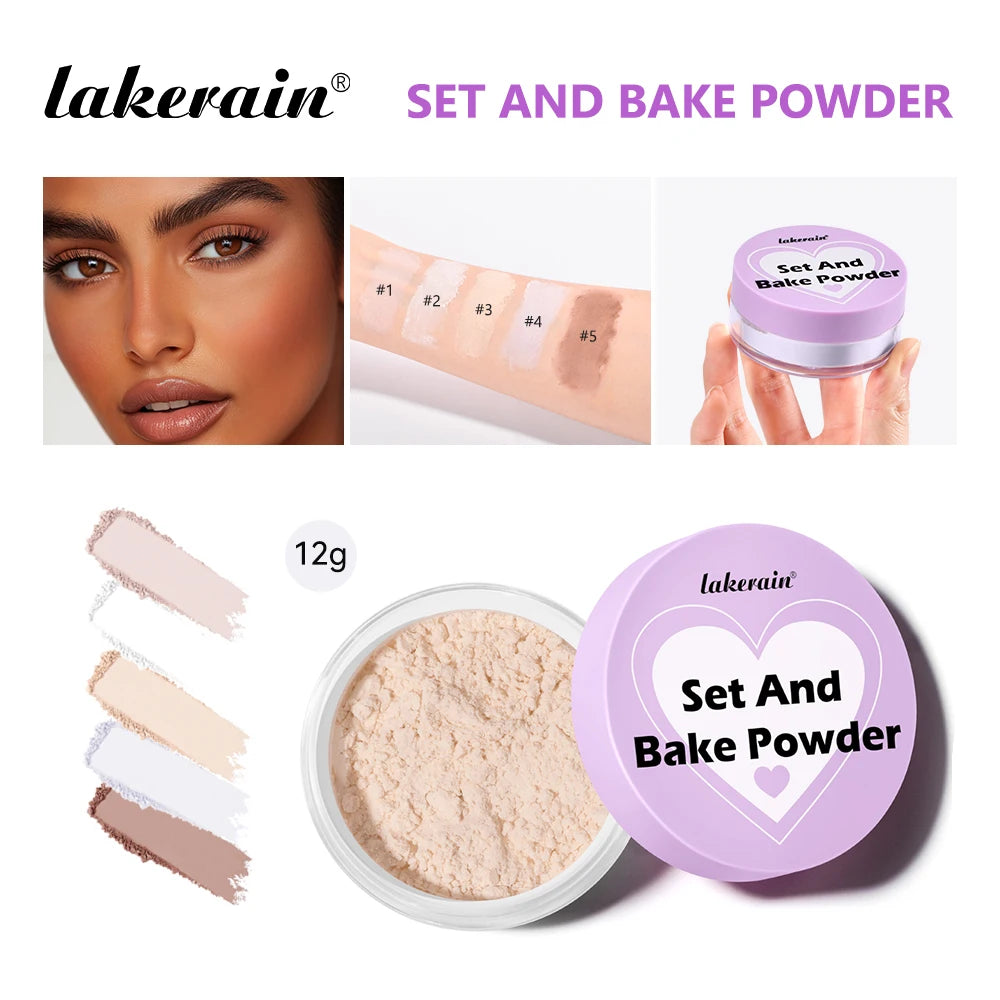 Daily Makeup Loose Baking Powder Matte Oil Control - 1