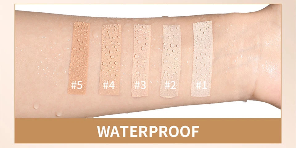 Travel makeup routine Matte Foundation Stick for smooth coverage