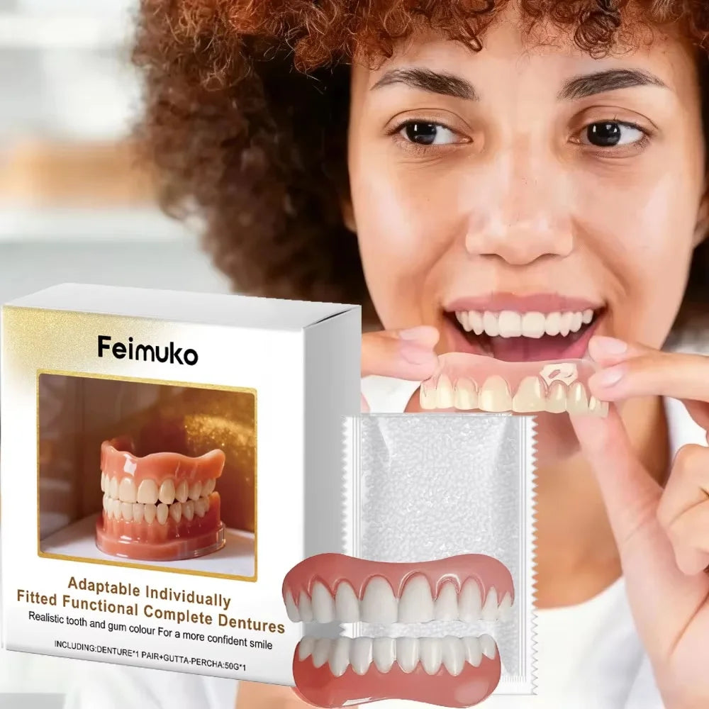 Daily Smile Denture Kit for a Comfortable and Natural Fit - 3