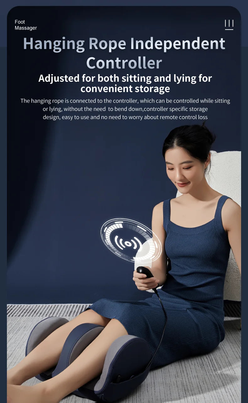 At home foot massager machine for deep relaxation and better blood flow - 17