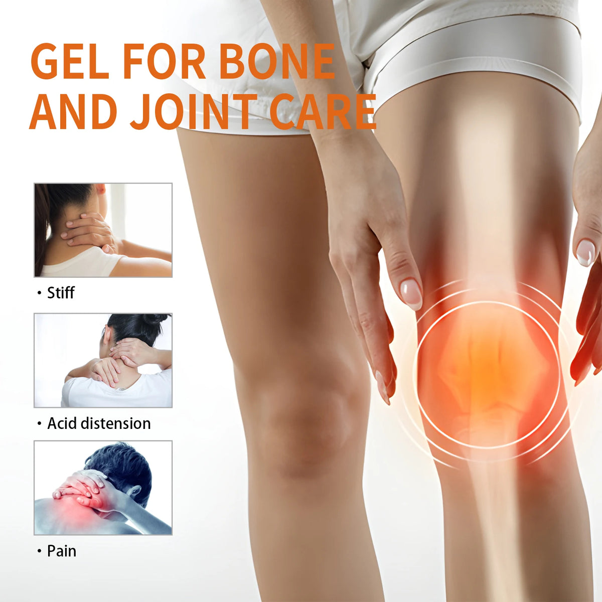 Post Workout Joint Care Gel for Knees Back Neck and Shoulders