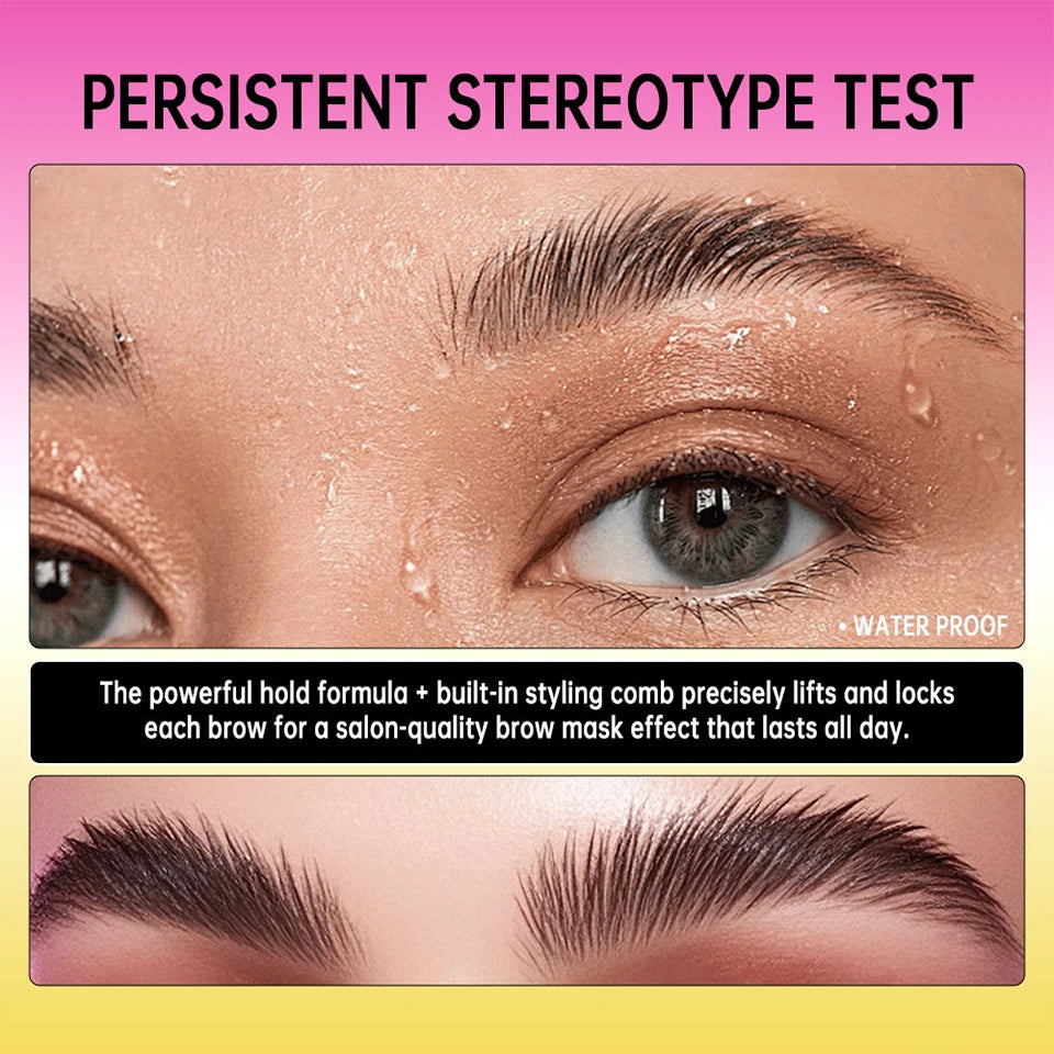 Eyebrow Makeup Brow Lamination Gel For A Long Lasting Strong Lifted Hold - 14