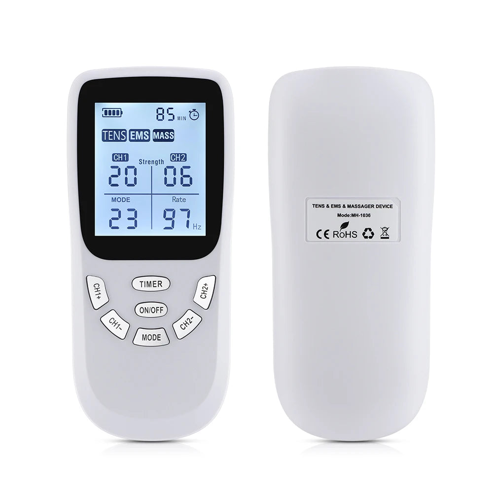 Full body relief tens muscle stimulator for soothing tired muscles - 11
