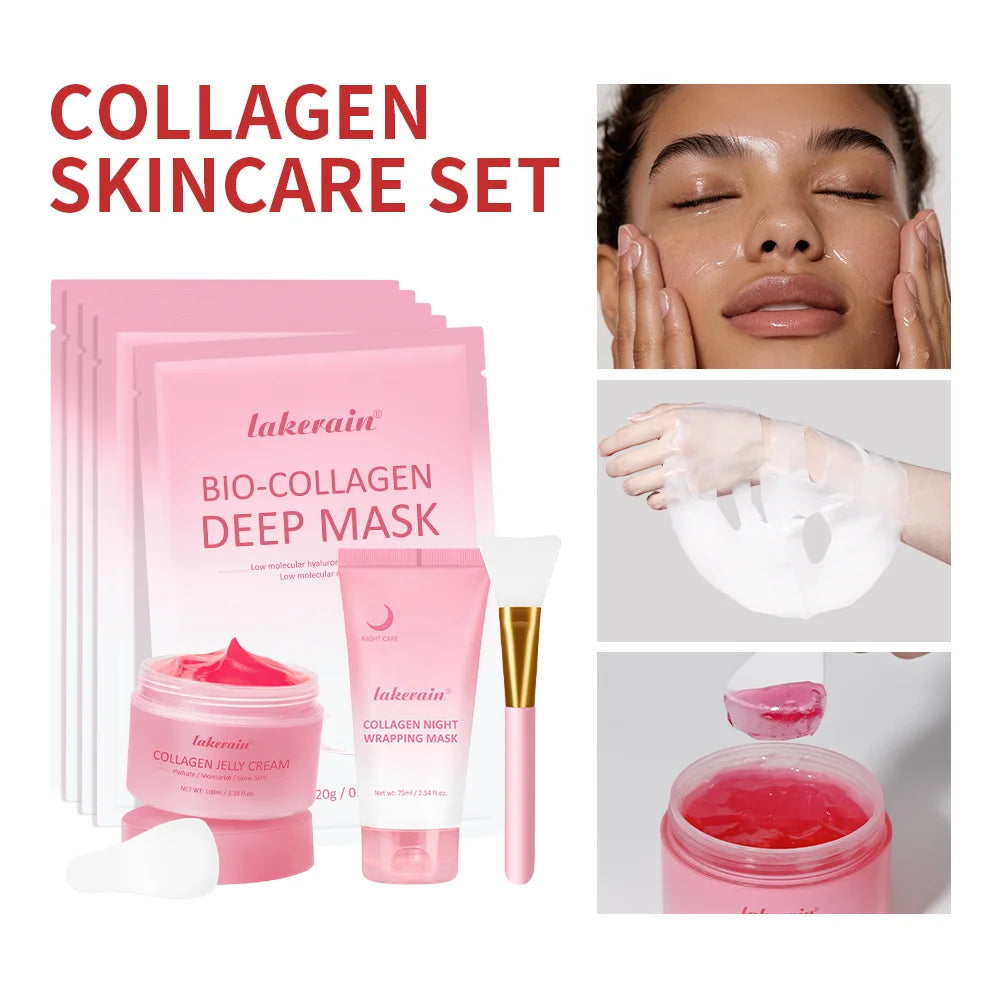 Daily Skincare Collagen Skincare Set Deep Nourishment and Hydration