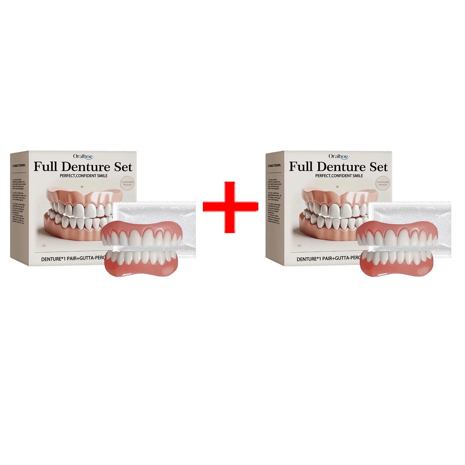 Bright Smile Denture Set for Restoring Missing Teeth and Brighter Smiles - 7