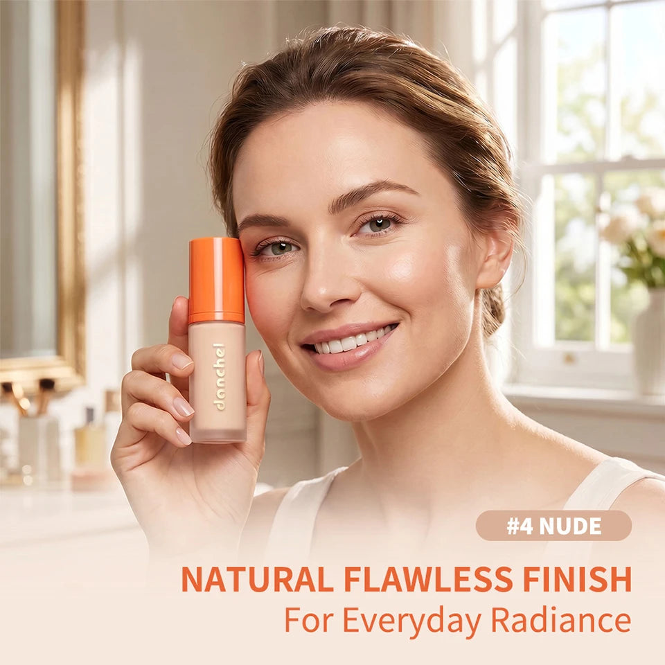 Daily Makeup Liquid Foundation and Concealer for Smooth Matte Coverage - 9