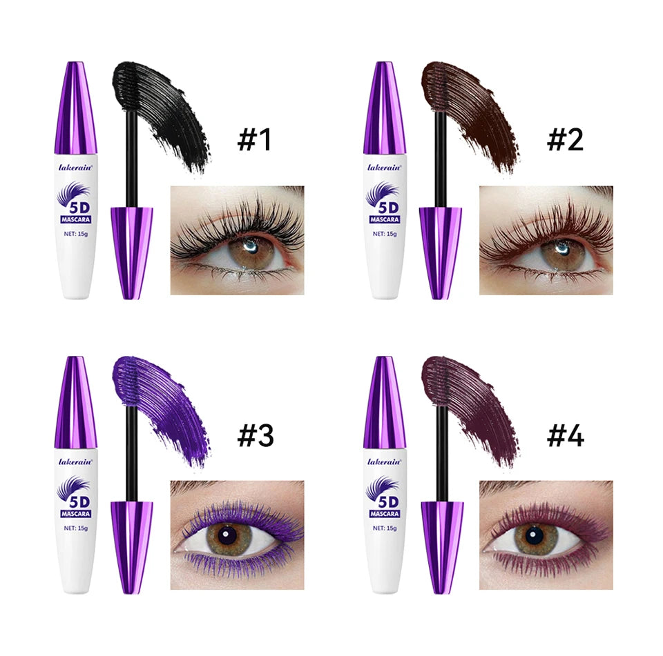 Daily Makeup 5D Mascara Waterproof Lengthening and Volume Effect - 12