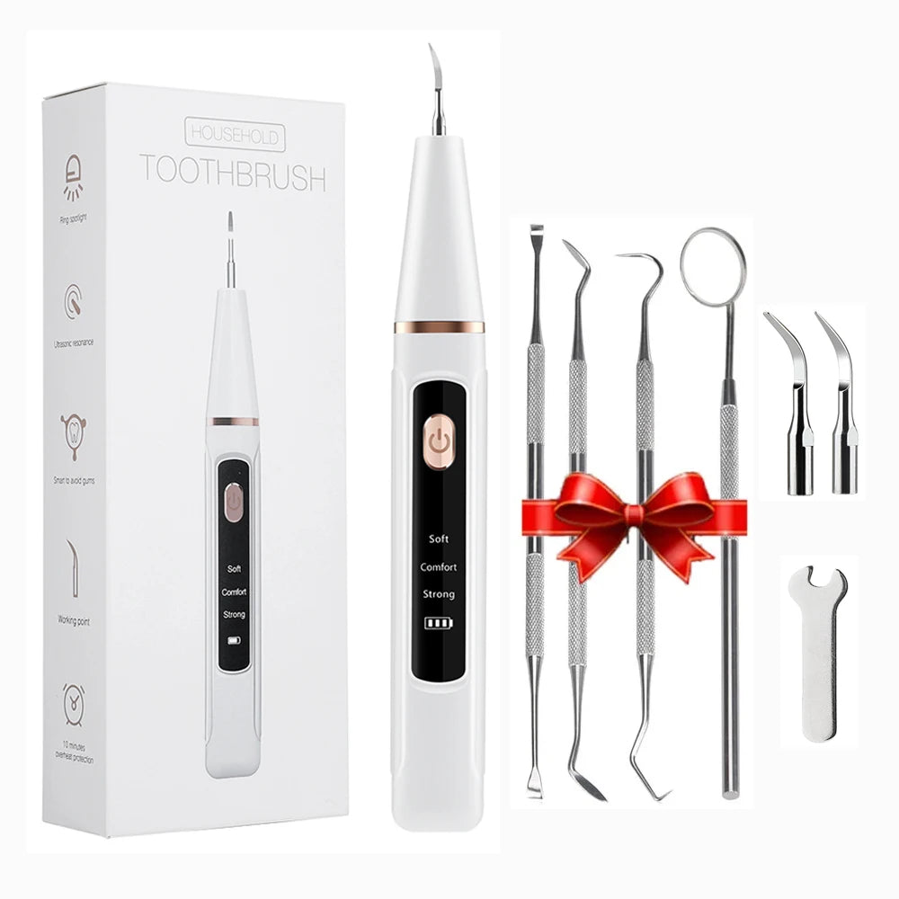 Bathroom Dental Scaler Electric Tooth Cleaner for Tartar Plaque Removal