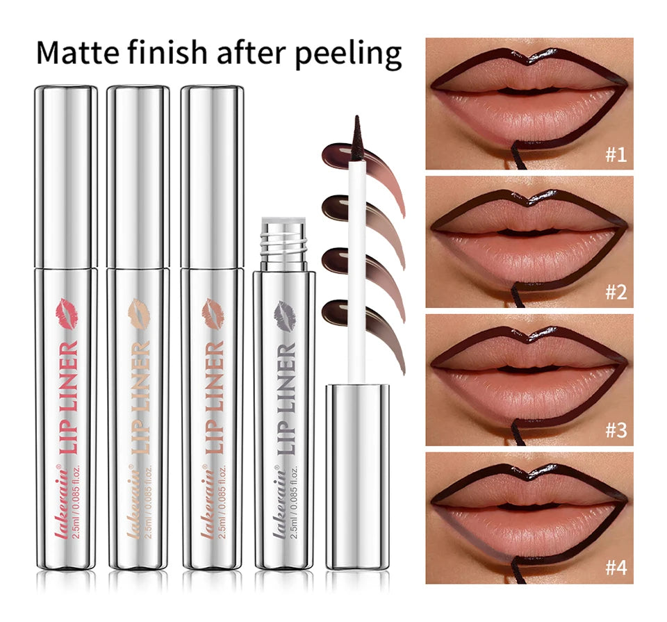 Daily Makeup Peel Off Lip Liner Tattoo for Long Lasting Waterproof Wear