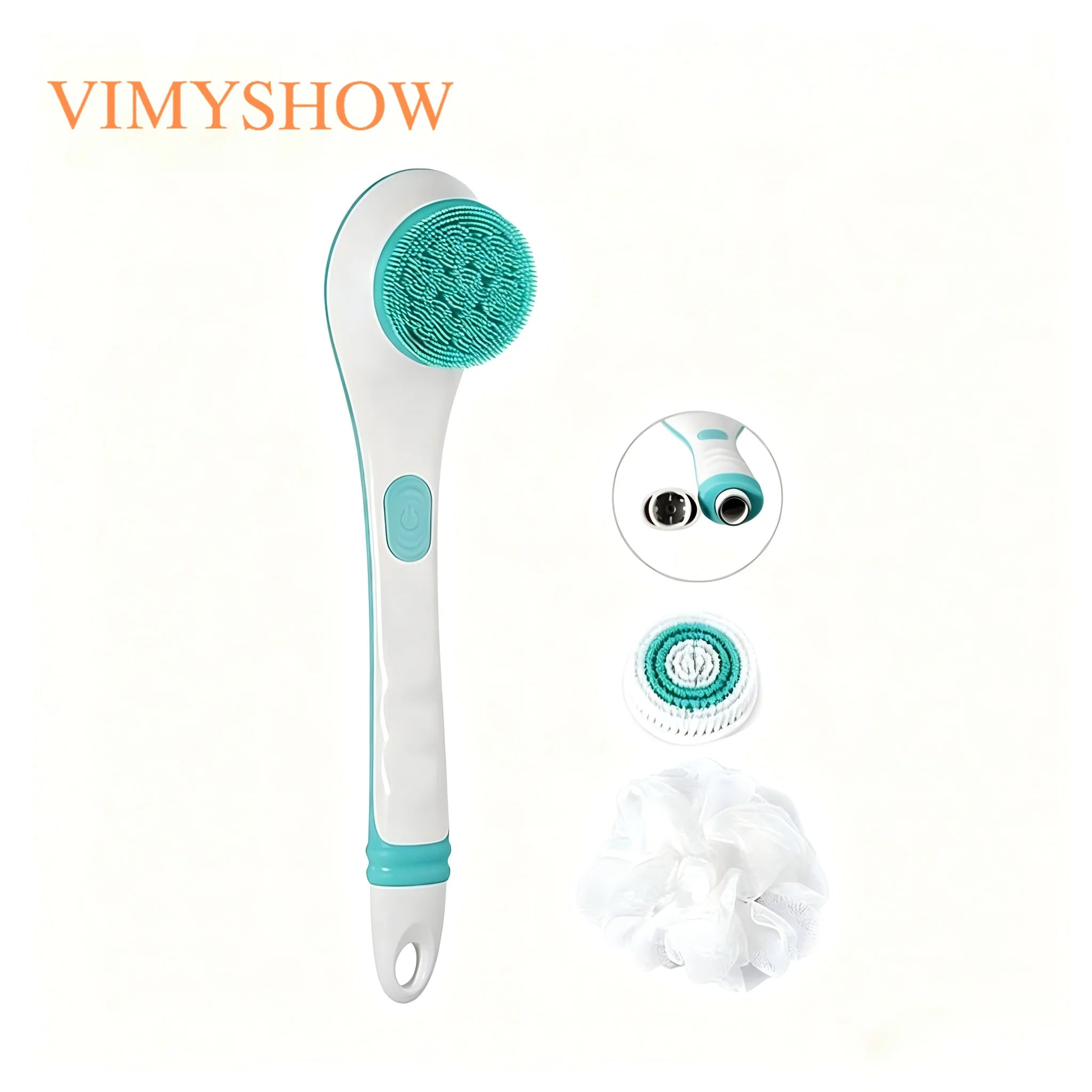 Bathroom Electric Body Scrubber for Deep Cleansing and Exfoliating - 7