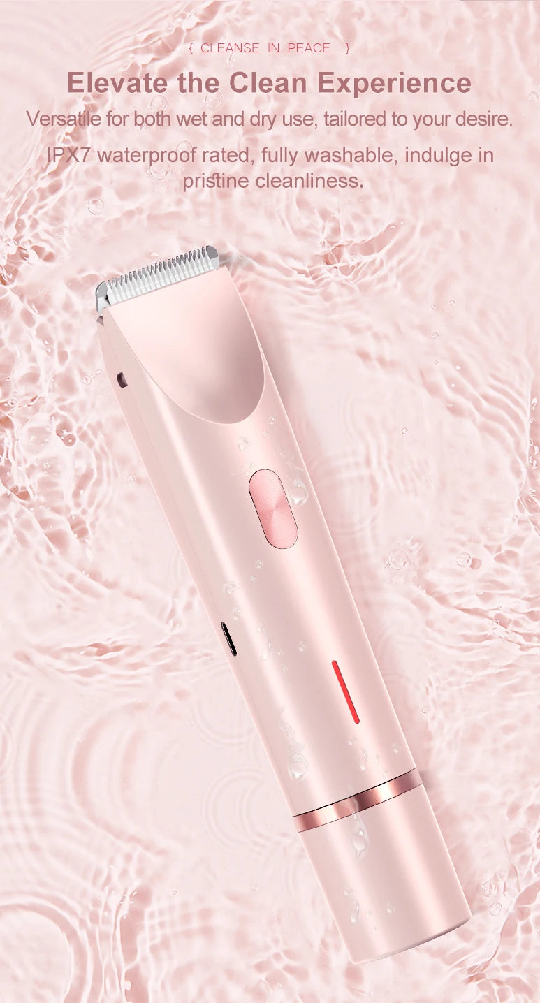 Smooth skin anywhere electric razor for painless hair removal
