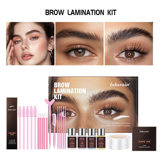 Home Salon Brows Brow Lamination Kit for Full and Lifted Eyebrows