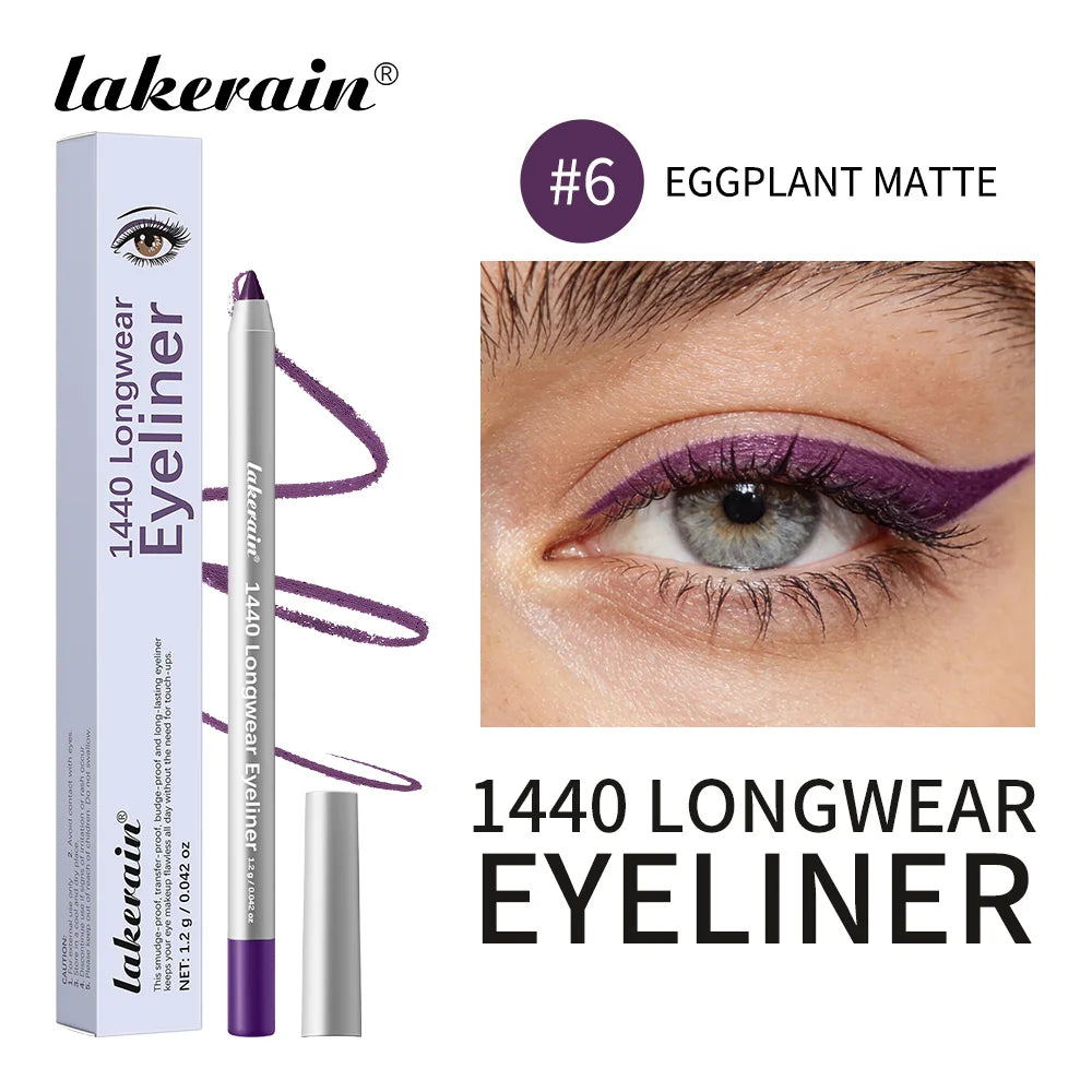 Daily Makeup Waterproof Eyeliner Pen Long-Lasting Smudge-Proof Formula
