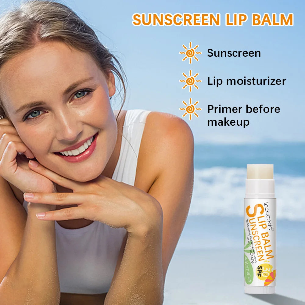 Outdoor Sunny Days Sunscreen Lip Balm UV Protection and Daily Moisture Care