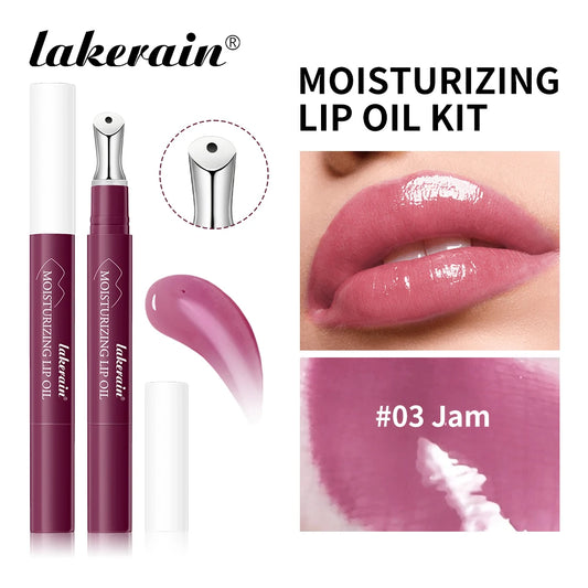 Daily Dryness Moisturizing Lip Oil for Soft Lips and Deep Hydration