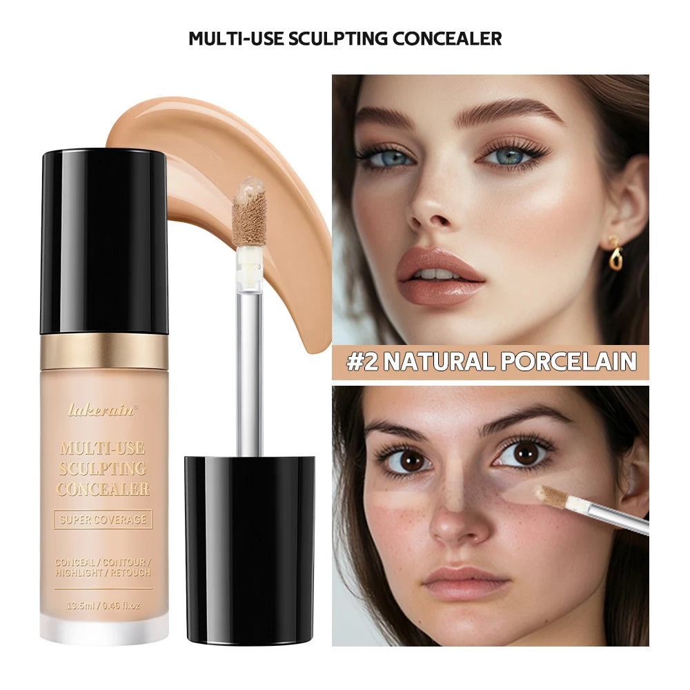 Daily Makeup Routine Waterproof Liquid Concealer for Flawless Coverage - 22