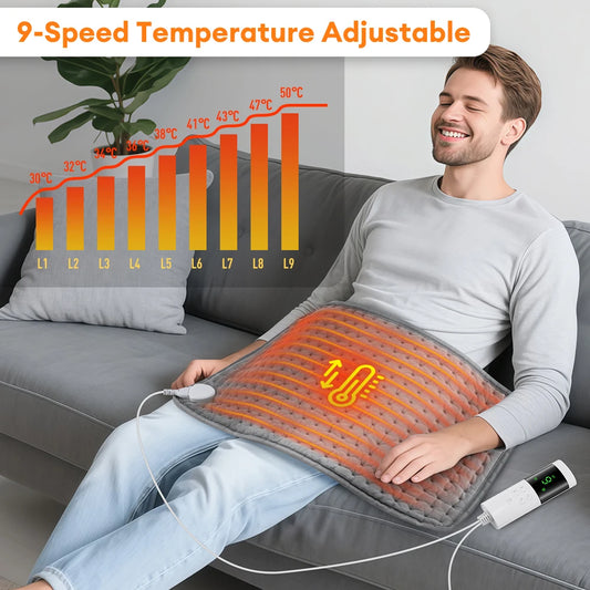 Winter Heating Pad for Muscle Pain Relief and Warmth
