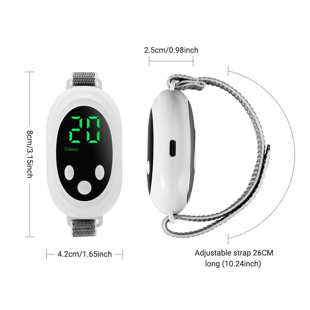 Bedtime Handheld Sleep Aid Device with LCD Screen for Easy Relax Helper