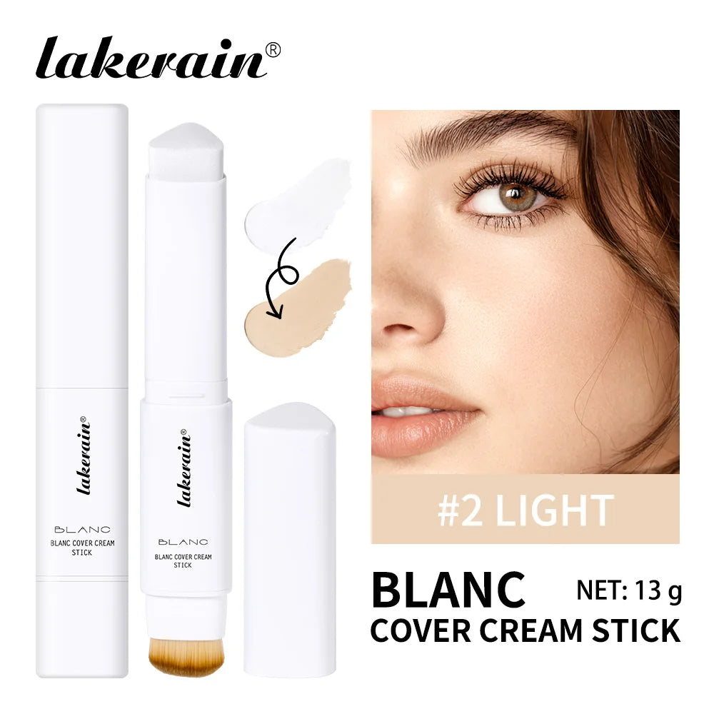 Daily Makeup Routine Dual Ended Color Changing Foundation Stick Smoothly - 21