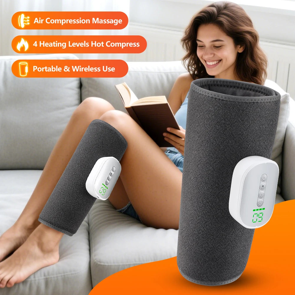 Relaxing at home wireless calf massager for sore leg relief - 7