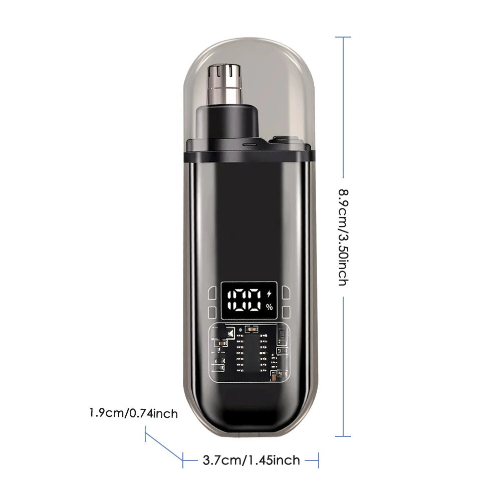 Daily Grooming Electric Nose Hair Trimmer for Painless Personal Care - 13