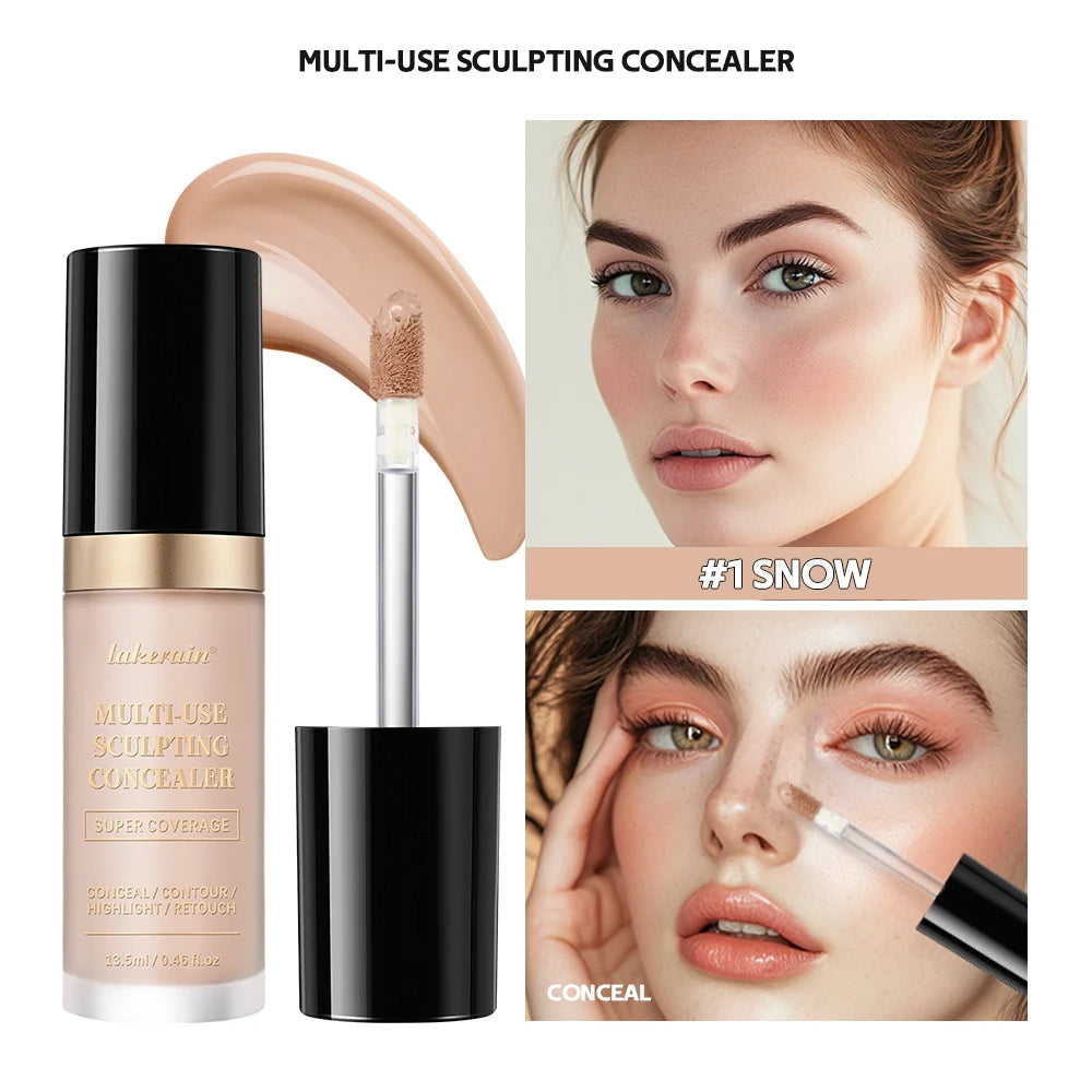 Daily Makeup Routine Waterproof Liquid Concealer for Flawless Coverage - 21