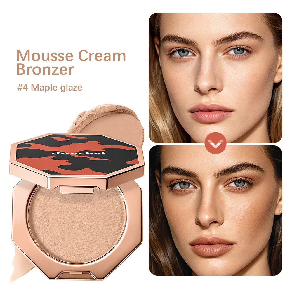 Daily Makeup Cream Mousse Contour Bronzer Soft Blend Matte Sculpt Shading