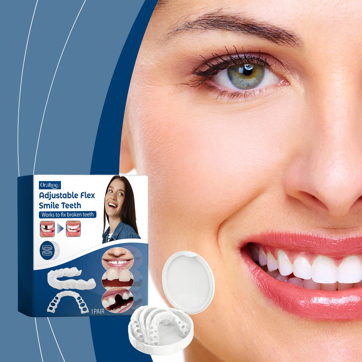 Missing Teeth Snap On Dentures For A Confident Smile And Perfect Fit