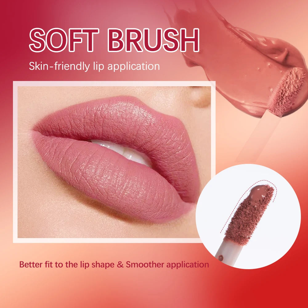 Daily Makeup Matte Liquid Lipstick Long Lasting Waterproof Lip Gloss - 3