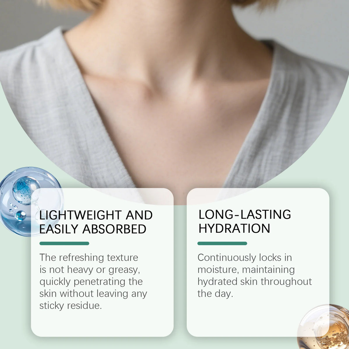Dry Skin Hyaluronic Acid Body Serum for Deep Hydration and Smooth Skin