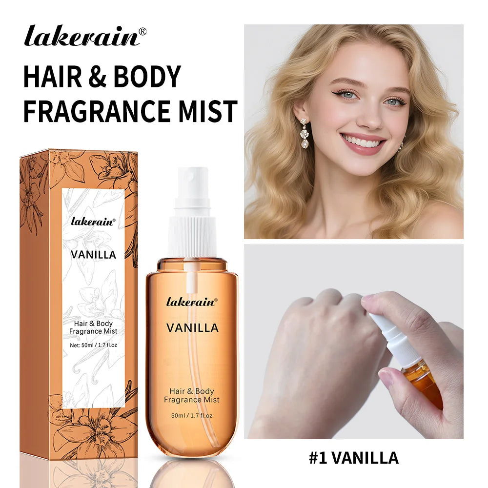Daily Dating Vanilla and Rose Fragrance Mist Perfume for Fresh Scent