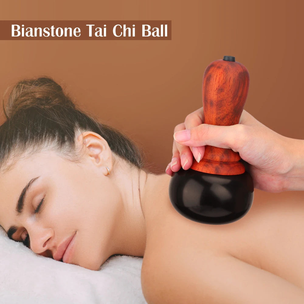 Home spa electric hot stone massager for body relaxation and soothing - 2