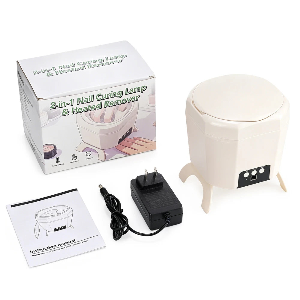 Home Manicure Nail Dryer and Gel Polish Remover for Fast Drying Care