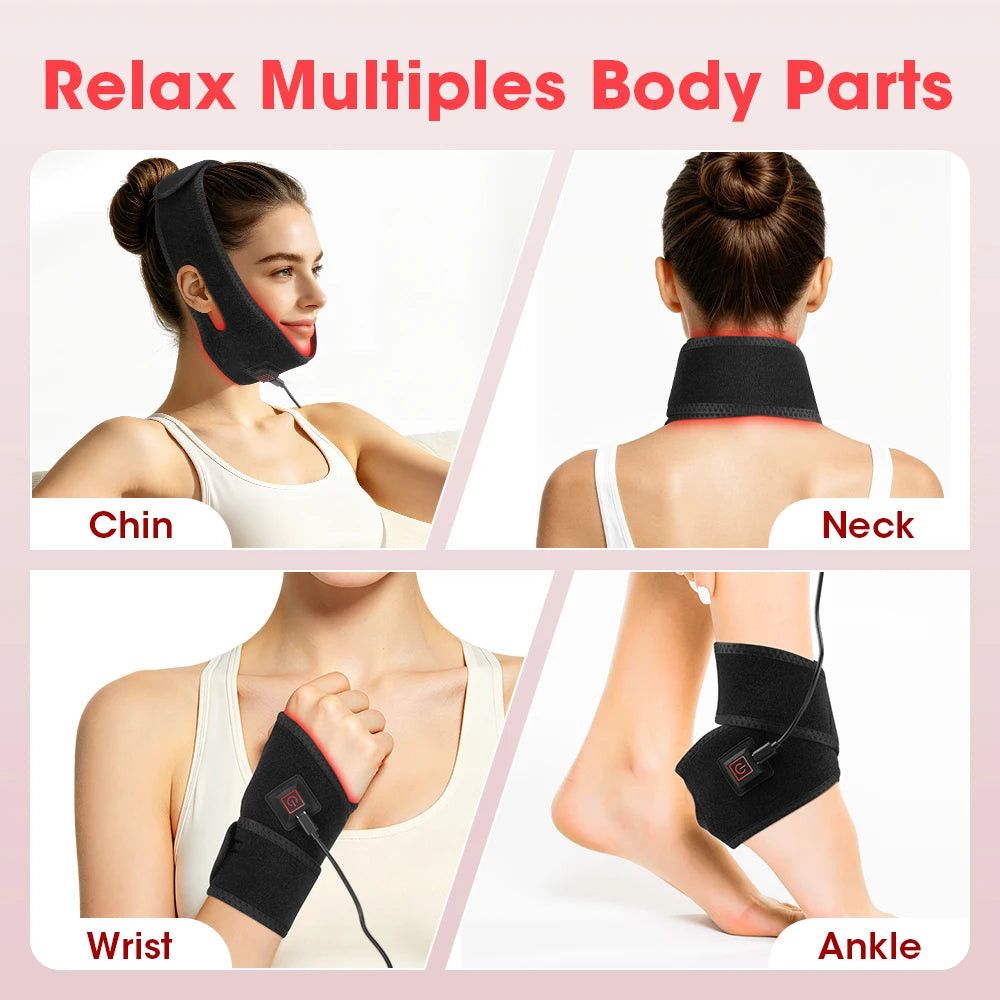 Home Wellness Red Light Band for Flexible Daily Body Care Sessions