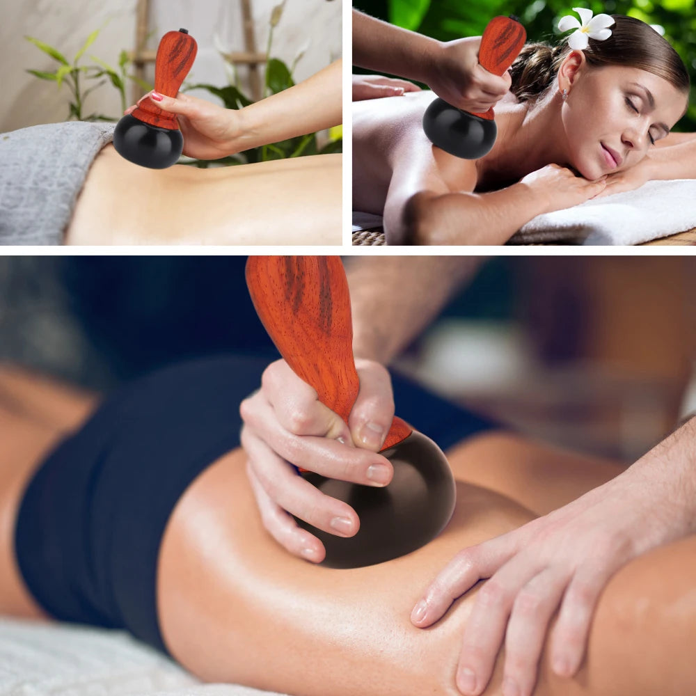 Home spa electric hot stone massager for body relaxation and soothing - 3