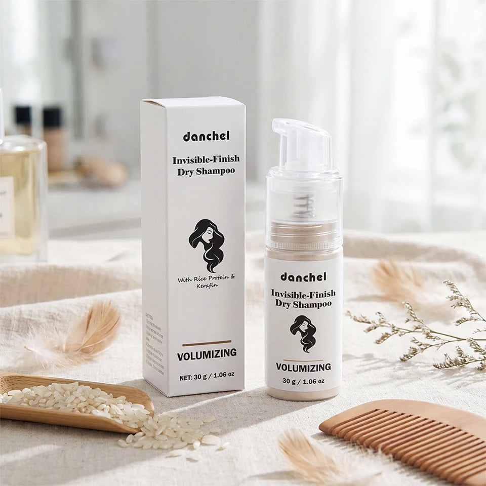 Travel Dry Shampoo Powder for Instant Oil Absorbing and Fresh Hair Volume - 19
