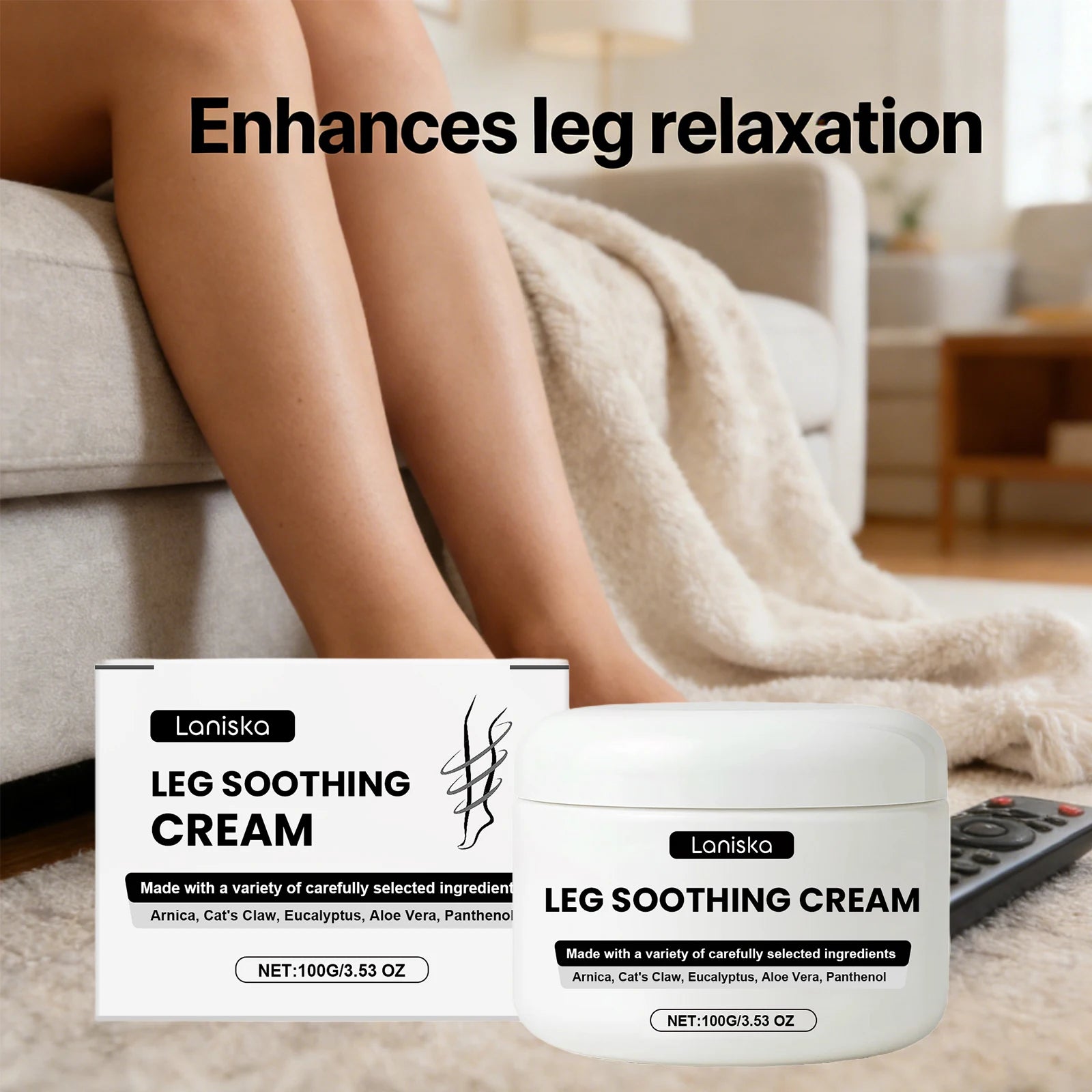 Daily Care Leg Soothing Cream for Muscle Relaxation and Comfort - 5