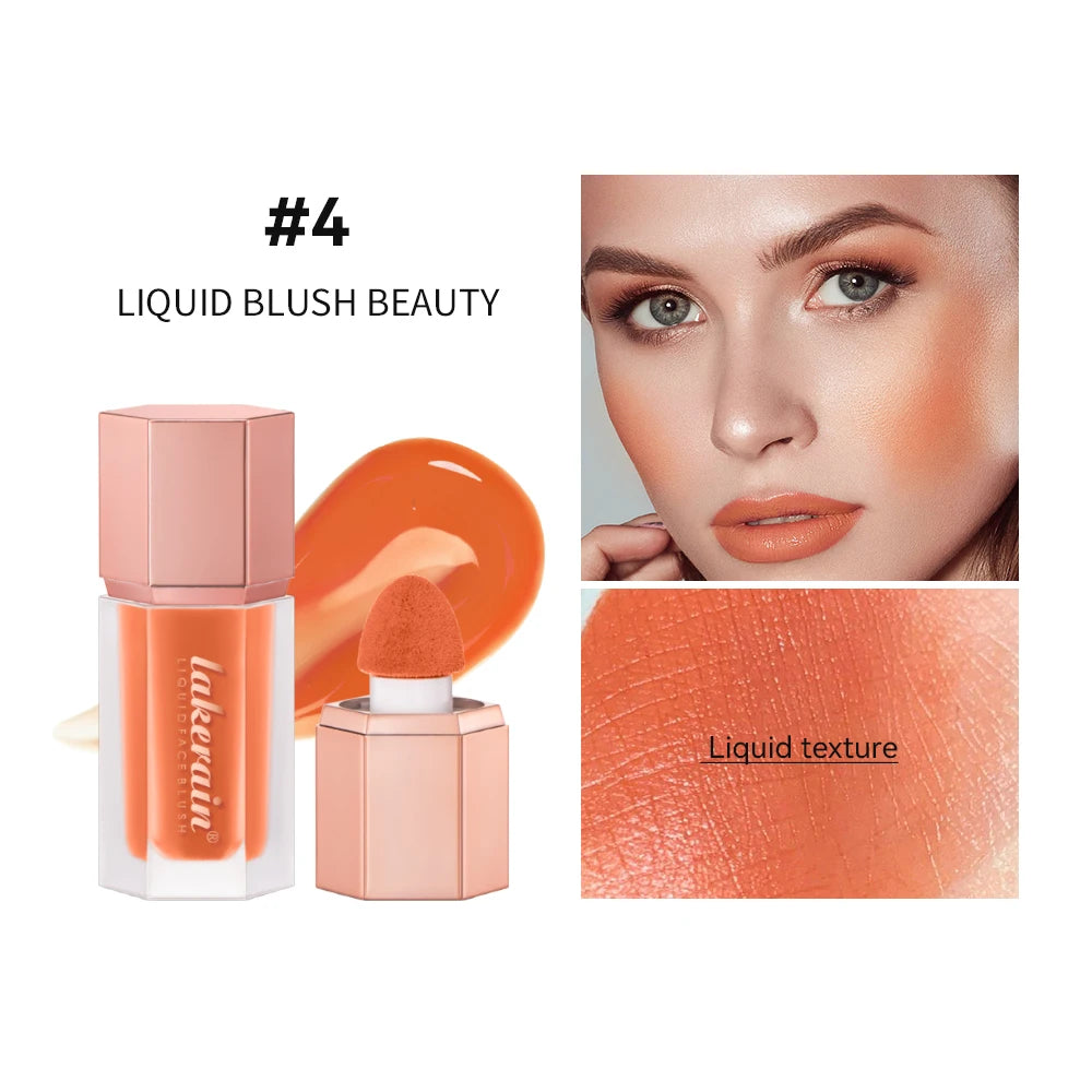 Daily Makeup Liquid Blush Long Lasting Velvet Matte Finish
