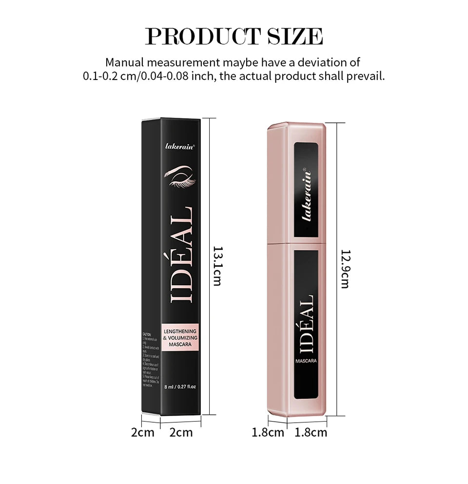 Daily Makeup Waterproof Lengthening Mascara For Long-Wearing Eye Lashes