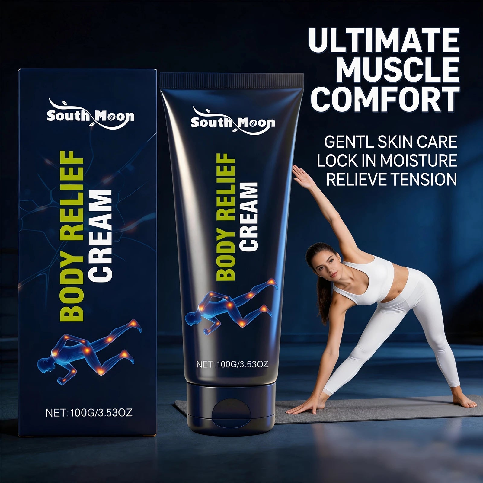 Daily Body Care Body Relief Cream for Joint and Muscle Comfort - 8