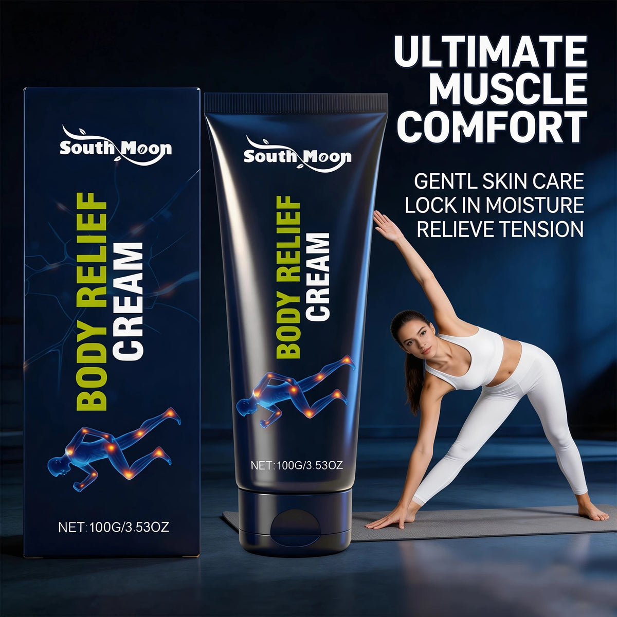 Daily Body Care Body Relief Cream for Joint and Muscle Comfort