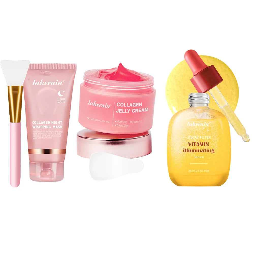 Overnight Skin Care Korean Deep Collagen Mask Peel Off Mask For Face - 48