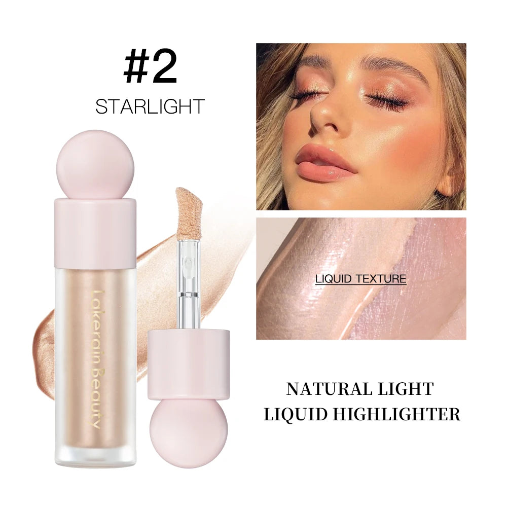 Daily Makeup Natural Light Liquid Highlighter for Radiant Glow