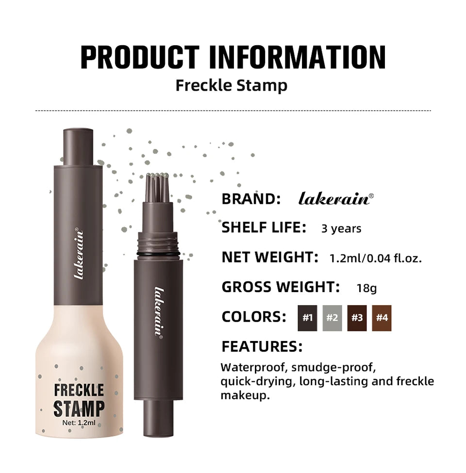 Daily Makeup Freckle Stamp Natural Look Long Lasting Pencil