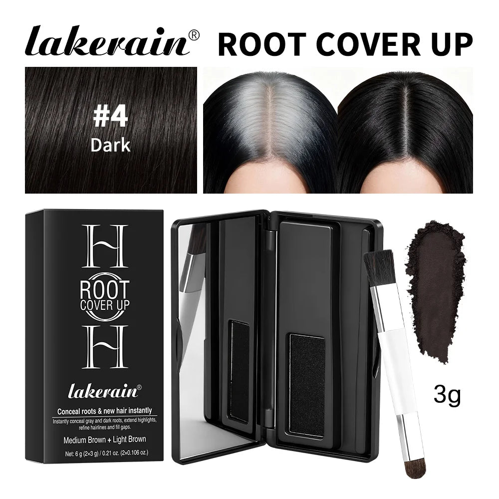 Instant Root Cover Up Hair Concealer Palette for Flawless Hairlines - 27