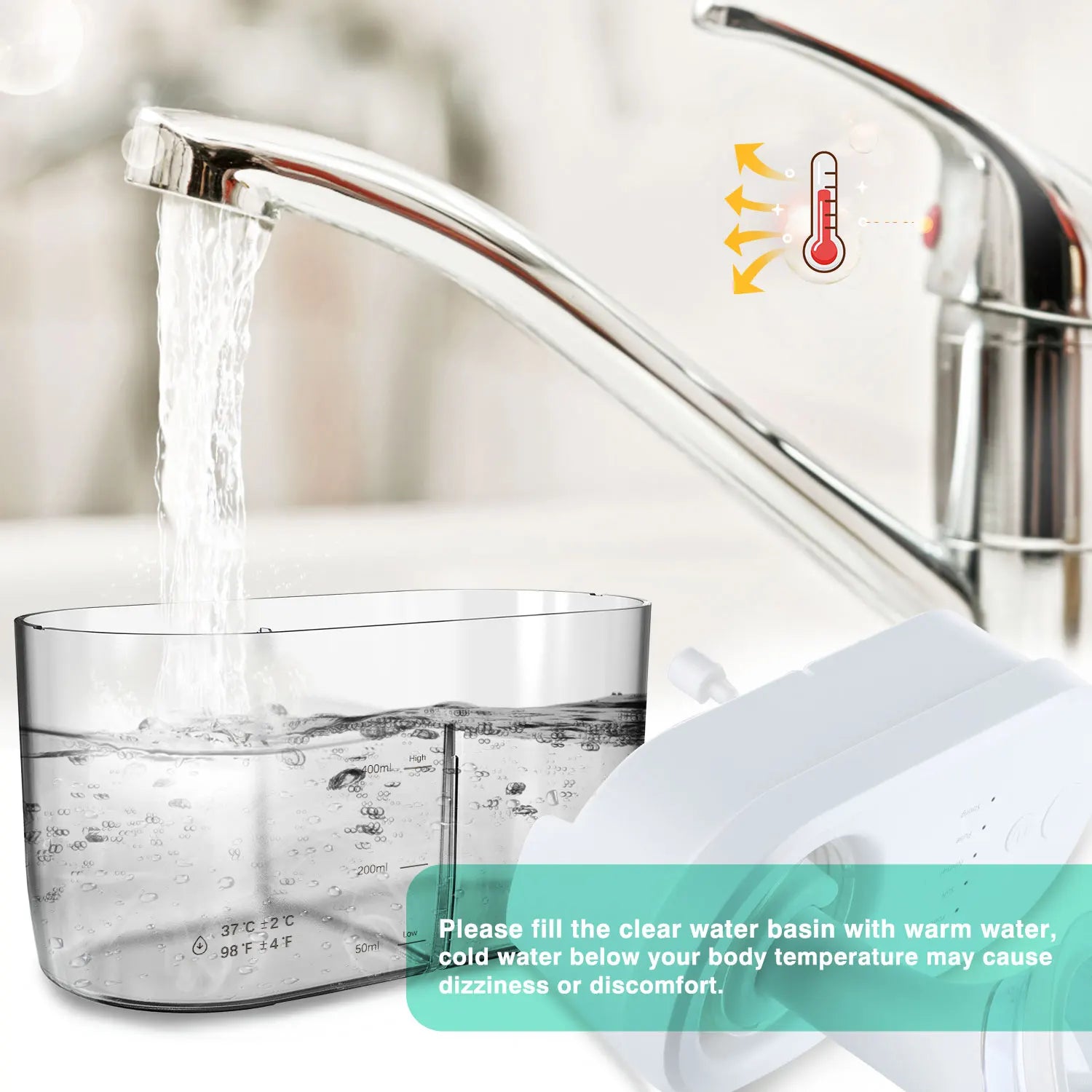 Home Care Electric Ear Cleaner Wax Removal Irrigation System Washer - 12