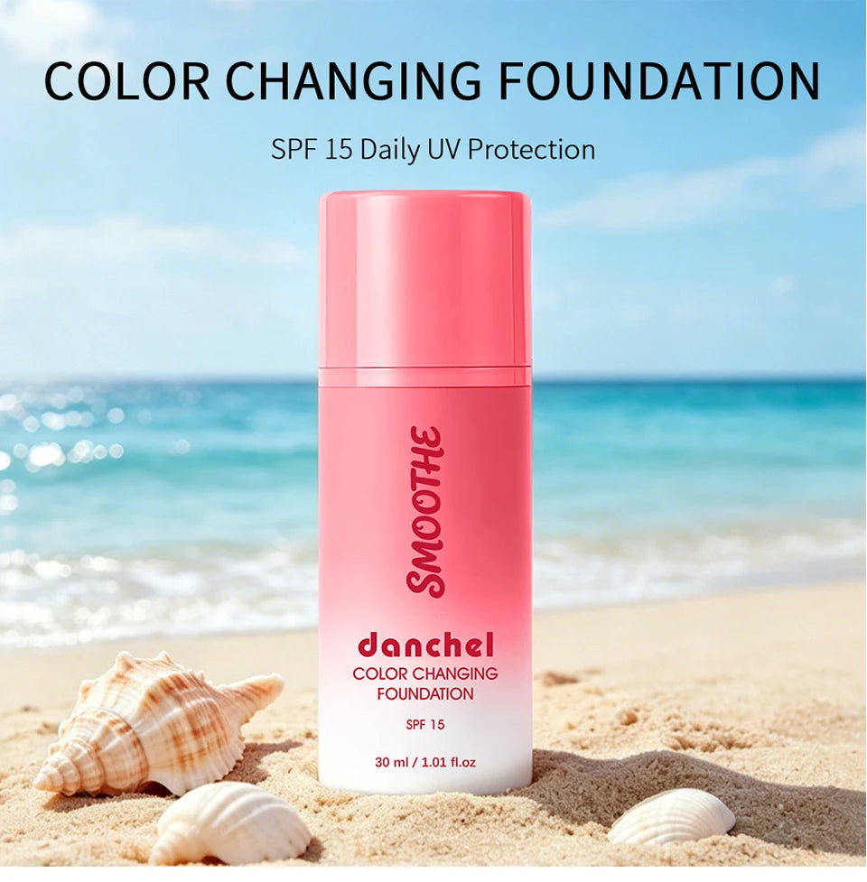 Daily Makeup Routine Color Changing Foundation for Flawless Seamless Look