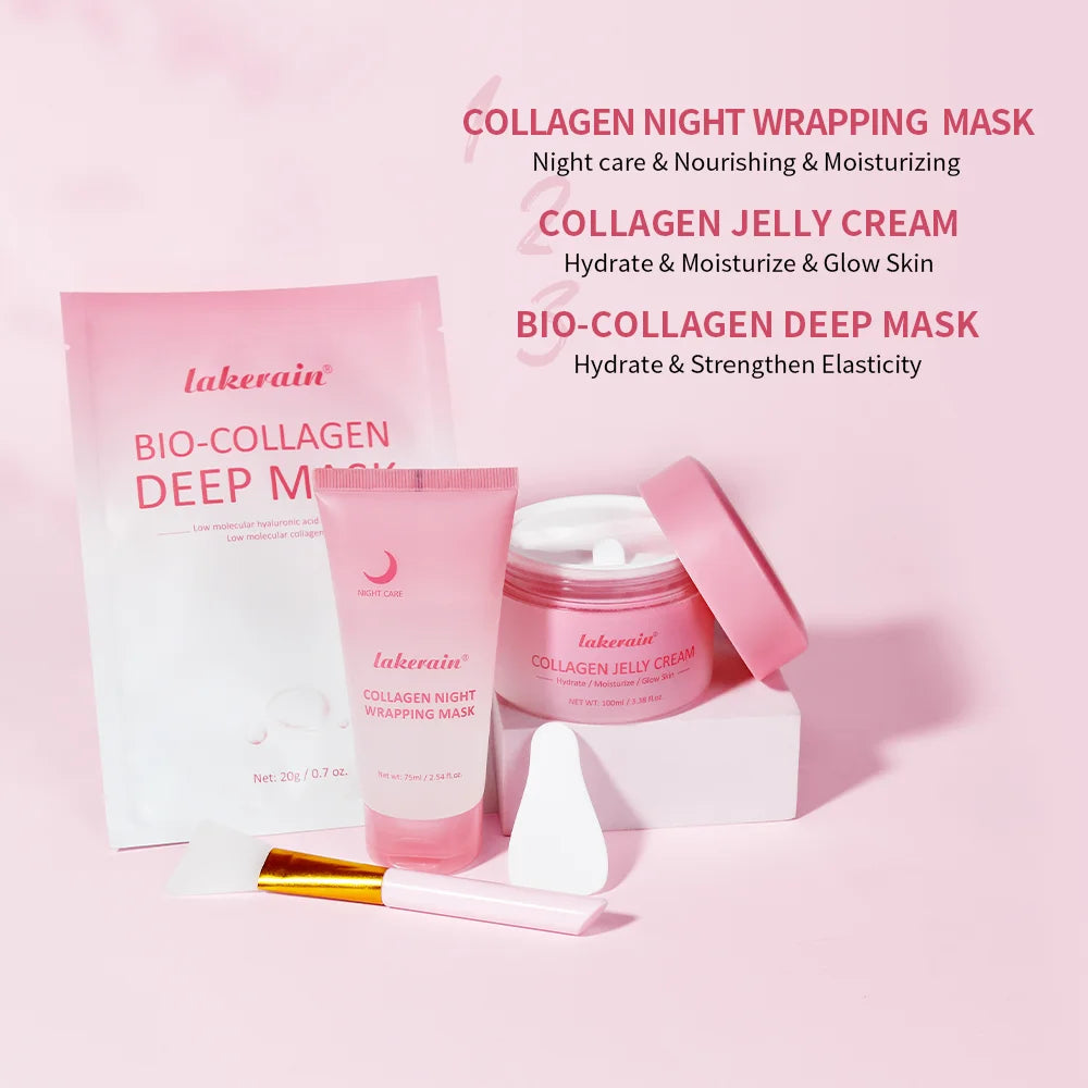 Daily Skincare Collagen Skincare Set Deep Nourishment and Hydration