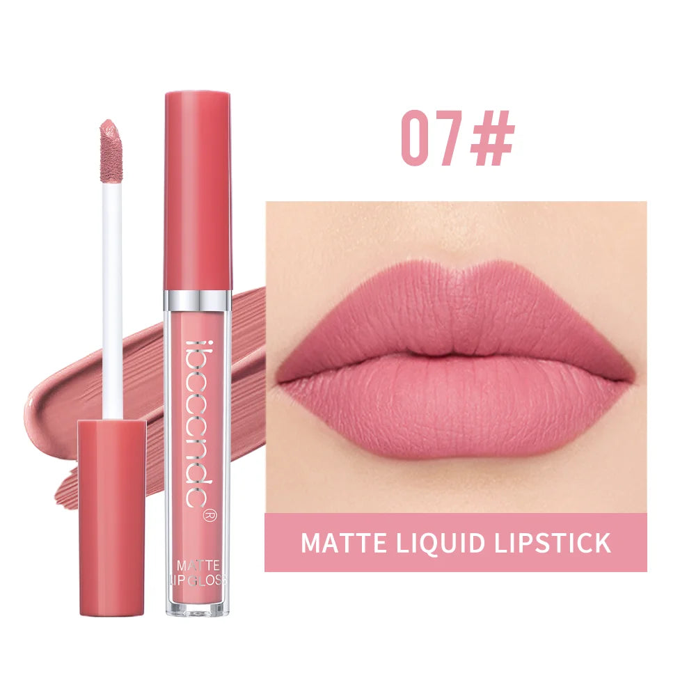 Daily Makeup Matte Liquid Lipstick Long Lasting Waterproof Lip Gloss - 25